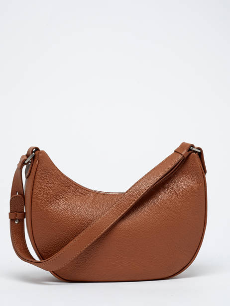 Sac Bandoulière Firenze Cuir Lancaster Beige firenze 2 vue secondaire 3