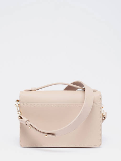 Sac BandouliÃ¨re ZoÃ© Cuir Lancaster Beige zoe 10 vue secondaire 4