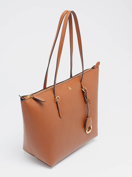 Sac PortÃ© Ã©paule Keaton 26 Lauren ralph lauren Marron merrimack 31747443 vue secondaire 2