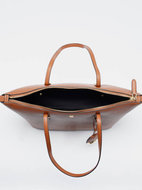 Sac PortÃ© Ã©paule Keaton 26 Lauren ralph lauren Marron merrimack 31747443 vue secondaire 3