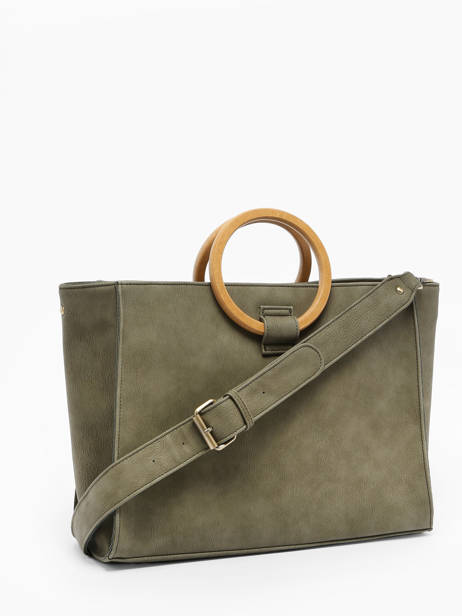 Sac PortÃ© Main Acacia Woomen Vert acacia WACAC5D vue secondaire 4