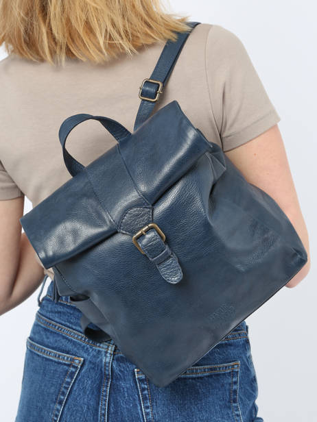 Sac Ã  Dos Cow Basilic pepper Bleu cow BCOW50 vue secondaire 1