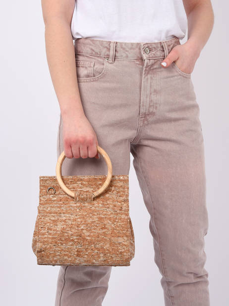 Sac PortÃ© Main Eclipte Liege Woomen Marron eclipte liege WELI01 vue secondaire 1