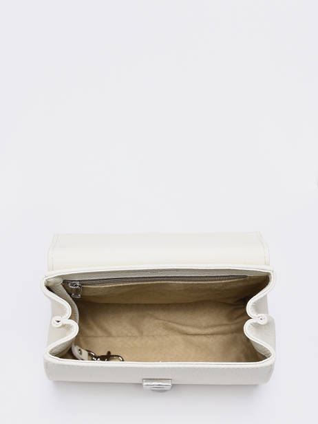 Sac BandouliÃ¨re Mini Duras Cuir Nathan baume Beige ines 4 vue secondaire 3