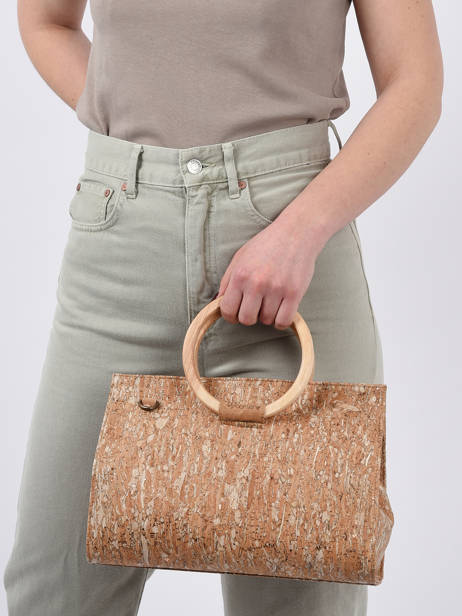 Sac PortÃ© Main Eclipte Liege Woomen Marron eclipte liege WELI02 vue secondaire 1