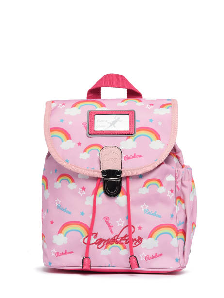 Sac Ã  Dos RÃ©tro 1 Compartiment Cameleon Rose retro 620 vue secondaire 1