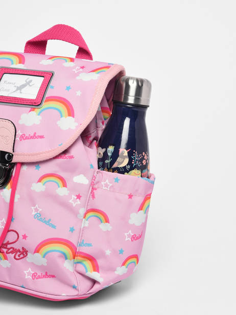 Sac Ã  Dos RÃ©tro 1 Compartiment Cameleon Rose retro 620 vue secondaire 7